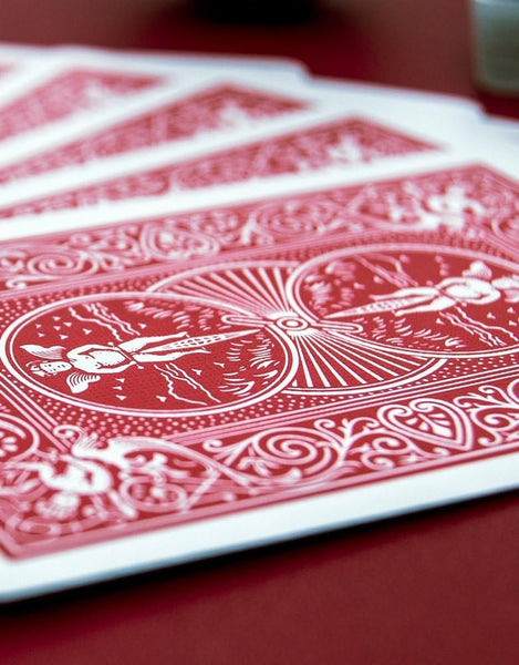 4 Decks Bicycle Rider Back Standard Poker Playing Cards Black & Red