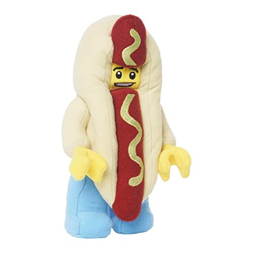 Manhattan Toy LEGO Hot Dog Guy Plush Minifigure Small, 9"