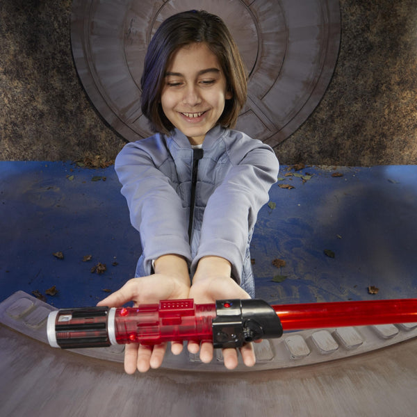 STAR WARS Lightsaber Forge Kyber Core, Officially Licensed Green Customizable Electronic Lightsaber, Roleplay Toys, Halloween Costumes & Accessories for Boys & Girls