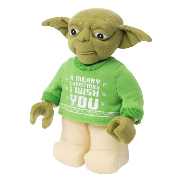 Manhattan Toy Lego Star Wars Yoda Holiday 12" Plush Minifigure Character