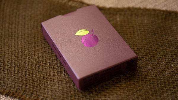 Kings Wild Project Plum Pi Luxury Playing Cards, Pi Slice Series Vol. 1 Standard Edition Collectible Poker Deck