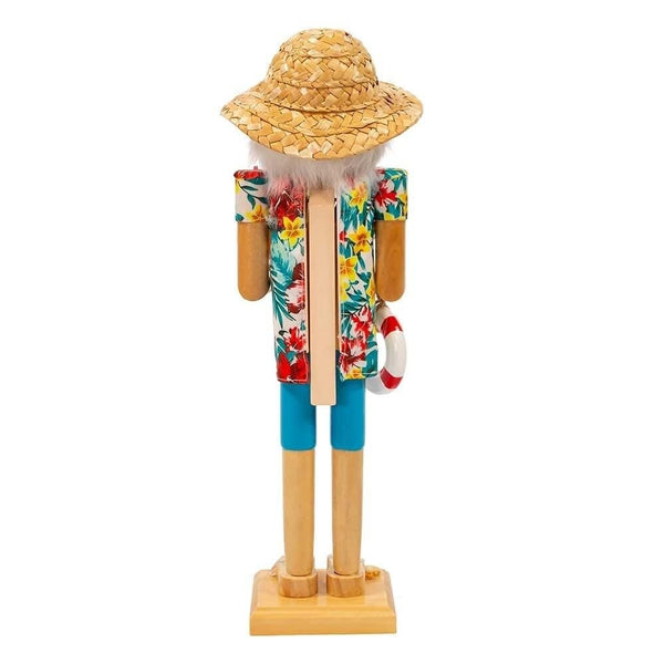 Kurt Adler 15-Inch Beach Santa Nutcracker