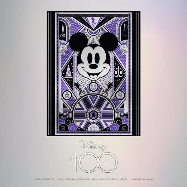 Ceaco - Disney's 100th Anniversary - Deco-Luxe Mickey - 500 Piece Jigsaw Puzzle