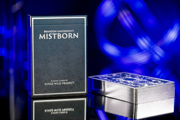 Kings Wild Project Brandon Sanderson's Mistborn Playing Cards - Officially Licensed Premium Collectible Deck by Jackson Robinson, Gilded Edition, Poker Size Custom Index