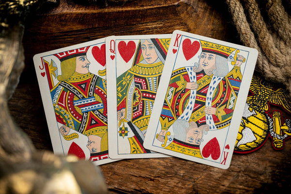 Kings Wild Project Marines Playing Cards – Standard Edition, Poker Size, Custom Index, Collectible Card Deck