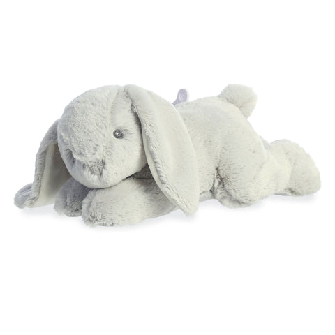 Ebba™ - Dewey™ - 11.5" Bunny Wind Up Musical Plush Stuffed Animal, Grey