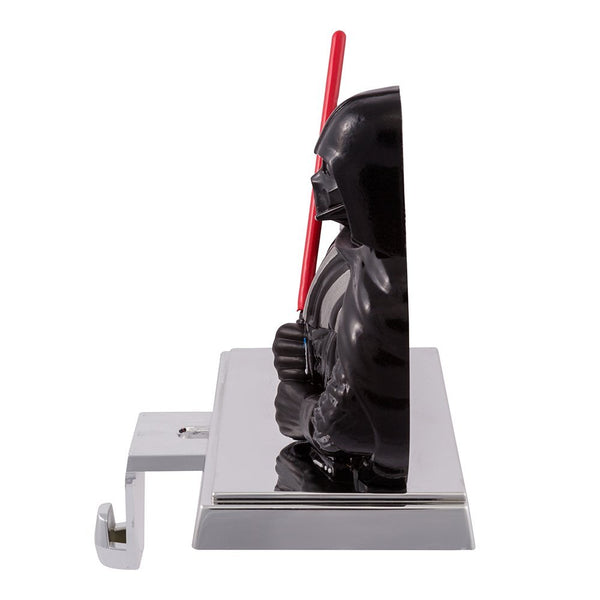Kurt S. Adler 4-Inch Darth Vader Stocking Holder, Black - Star Wars Holiday Decoration