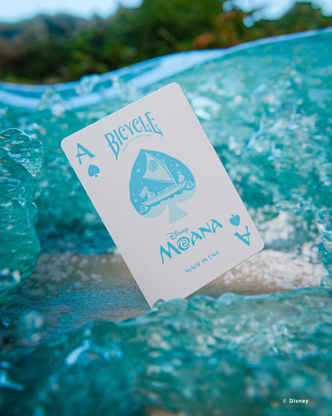 Bicycle Disney Moana Inspired Playing Cards, Poker Size Standard Index