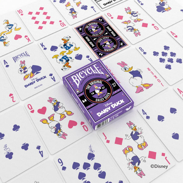 Bicycle Classic Disney Character Sensational 6 Playing Card Deck Bundle Featuring - Mickey & Minnie Mouse, Donald & Daisy Duck, Goofy and Pluto