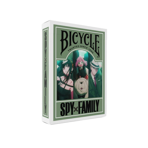 Bicycle Spy Family Collectible Standard 52 Deck of Cards, Poker Size, Anime Cartoon Gifts, Family & Kids Card Game Night