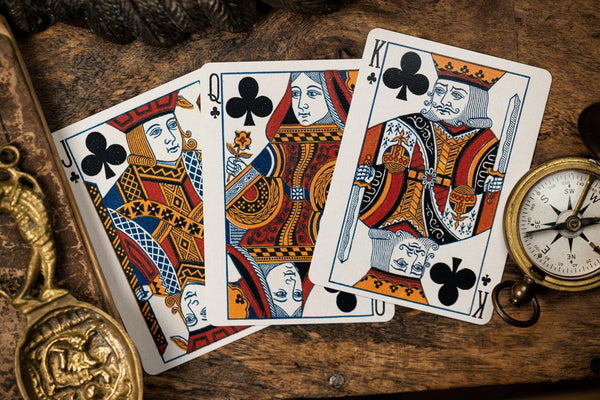 Kings Wild Project Atlantis Luxury Playing Cards - Standard Edition, Poker Size Custom Index, Collectible Deck