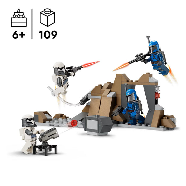 LEGO Star Wars: The Clone Wars & The Mandalorian Gift Set - Contains 3 sets in 1 box - Birthday Gift for Kids, Ages 7+ - 66804