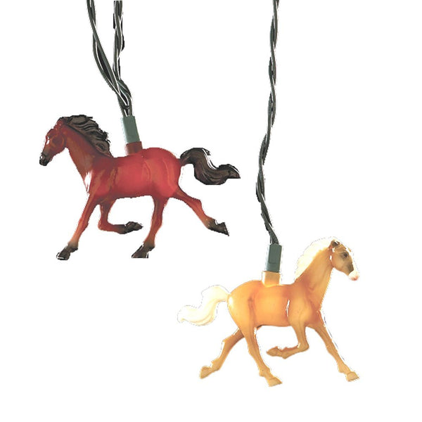 Kurt Adler 10 Running Horse Indoor/Outdoor Light Set