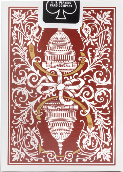 Bicycle Capitol Playing Cards - Blue or Red (packaging may vary), Poker Size Standard Index