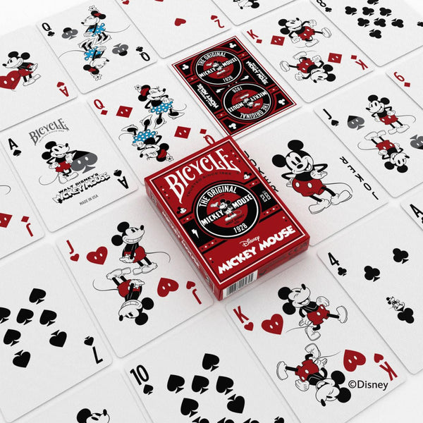 Bicycle Classic Disney Character Sensational 6 Playing Card Deck Bundle Featuring - Mickey & Minnie Mouse, Donald & Daisy Duck, Goofy and Pluto