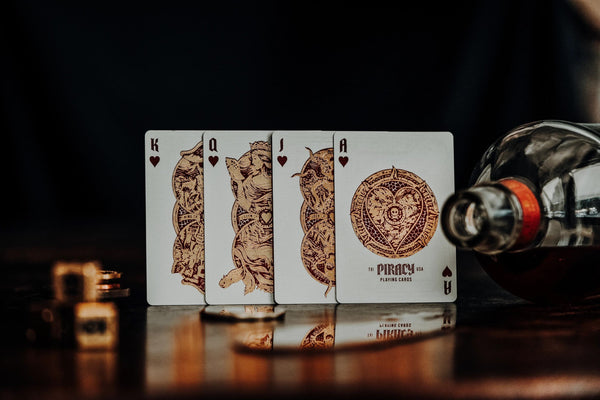 theory11 Piracy Premium Playing Cards, Luxury Foil, Poker Size Standard Index