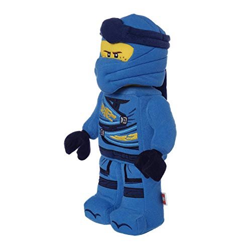 Manhattan Toy LEGO NINJAGO Jay Blue Ninja Warrior 13" Plush Minifigure Character