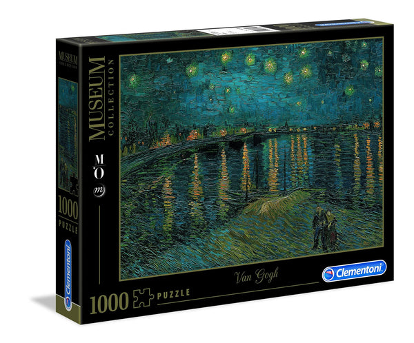 Clementoni "Van Gogh - Starry Night Over The Rhone" Puzzle (1000 Piece) Multi, 8"