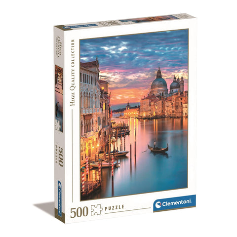 Clementoni 35056 Bright Venice - HQC Jigsaw Puzzle Puzzle for Adults and Children, 500 Pieces