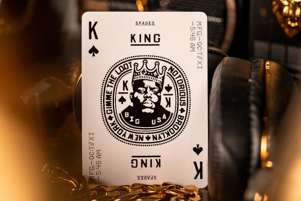 theory11 Notorious B.I.G. Forever The King Luxury Playing Cards, Poker Size Standard Index