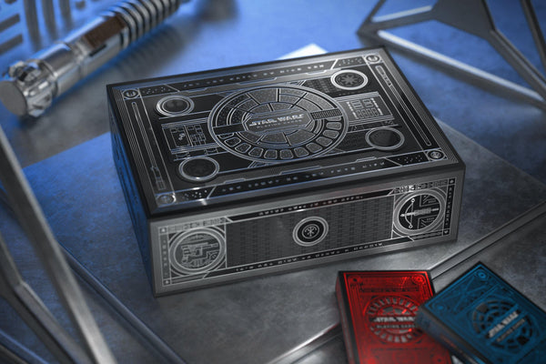 theory11 Star Wars The Force Box Set - Self-Opening Magic Card Collection with 6 Premium Decks