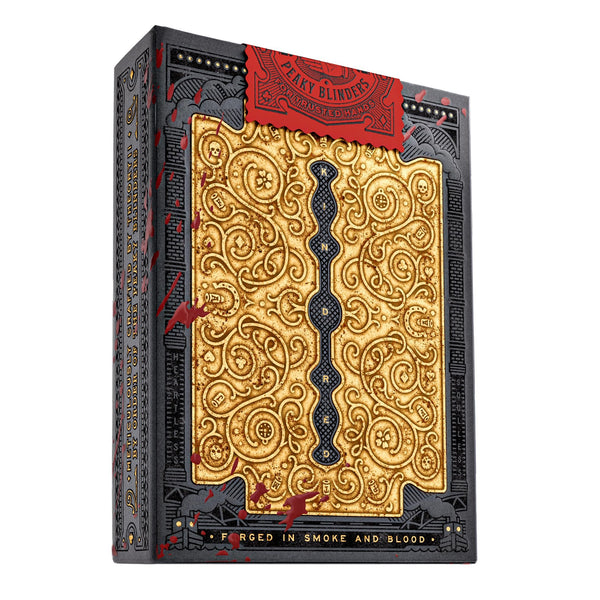 theory11 Peaky Blinders Premium Playing Cards - Officially Licensed Collectible Deck, Poker Size, Luxury Foil Tuck Case