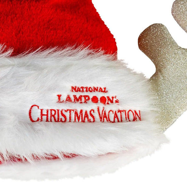 Kurt S. Adler National Lampoon's Christmas Vacation™ Moose Ears Santa Hat