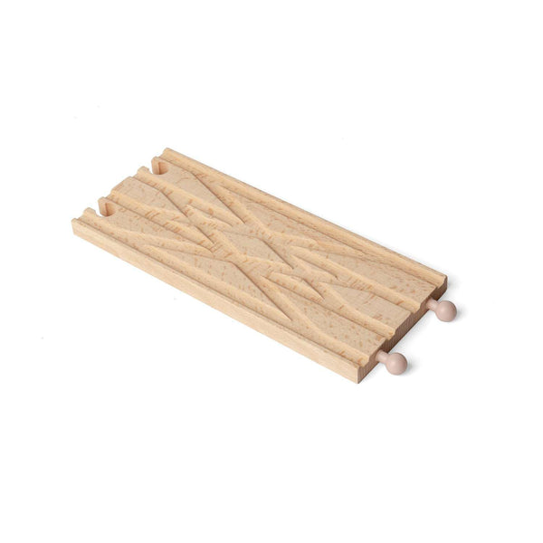 Bigjigs Rail Diamond Crossover - Other Major Wooden Rail Brands are Compatible