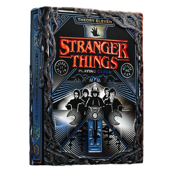 theory11 Stranger Things Hive Mind Playing Cards, Special Edition Deck, Poker Size Custom Index, Holographic Foil and Embossed Tuck Box