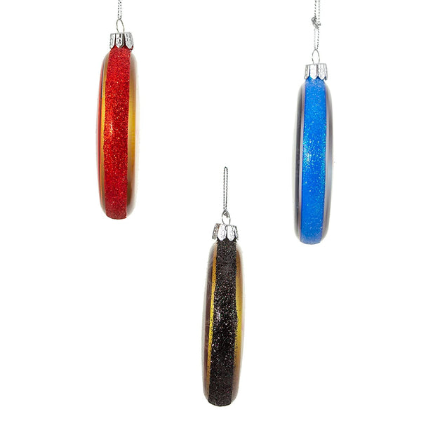 Kurt S. Adler Magic The Gathering Disc Ornaments, 3 Piece Set, Multi-Colored