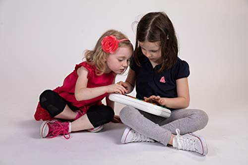 Quercetti: Peg Brite - Light-Up Image Toy, Create Mosaic Board Art, 120 Pegs & Bright LEDs, 12 Sample Pattern Templates, Free Play Designing, Kids 3+