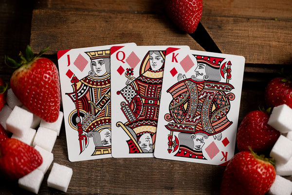 Kings Wild Project Strawberry Pi Luxury Playing Cards, Pi Slice Series Vol. 5 Standard Edition Collectible Poker Deck
