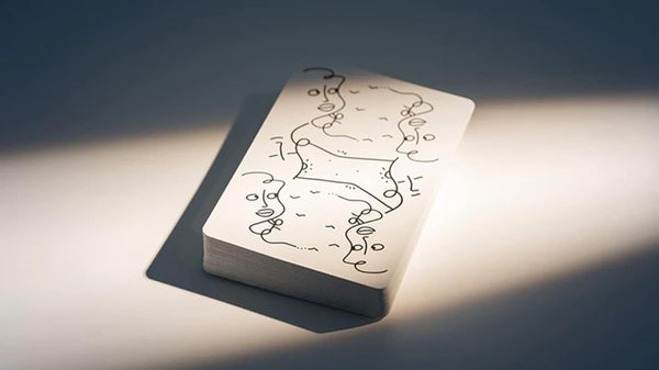 theory11 Shantell Martin (White) Playing Cards