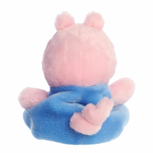 Aurora® Playful Peppa Pig™ George Pig Palm Pals™ Stuffed Animal - Officially Licensed Toys for All Fans - Perfect for Birthdays, Adults and Kids All Ages - Pink 4 Inches