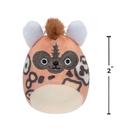 Squishville SQM0508 Safari Squad, Super Soft Mini Squishmallows, 5 cm Plush Figures, Pack of 6