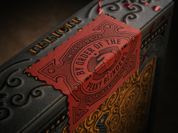 theory11 Peaky Blinders Premium Playing Cards - Officially Licensed Collectible Deck, Poker Size, Luxury Foil Tuck Case