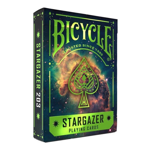 Bicycle Stargazer 203 Playing Cards, Jet In Carina Nebula Themed Deck, Poker Size