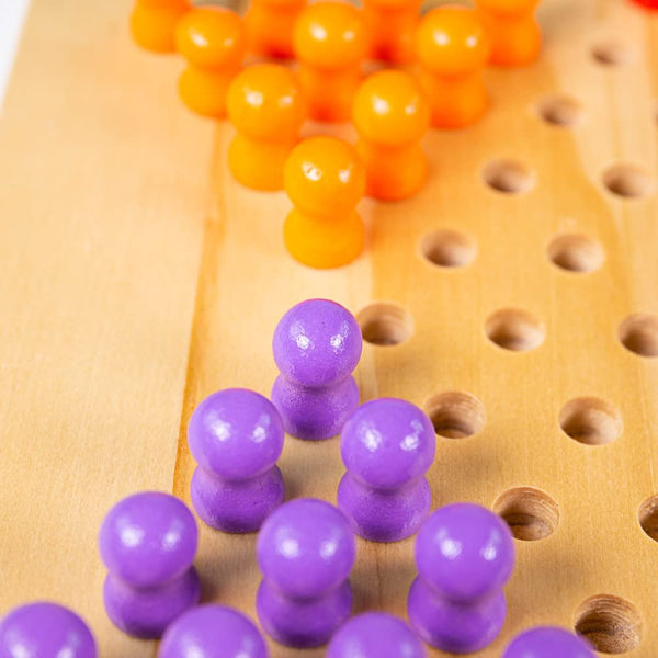 Bigjigs Toys, Chinese Chequers, Wooden Toys, Chinese Checkers, Wooden Games, Chinese Chequers Board Game, Kids Board Games, Checkers Board Game, Traditional Games