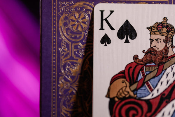 Bicycle Marquis Playing Cards, Purple