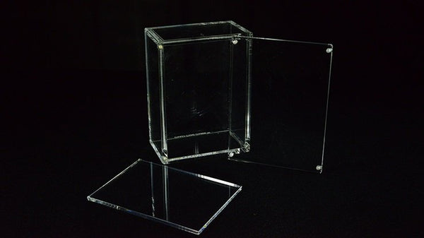Carat X2B Double Deck Case (Back-to-Back) For 2 Playing Card Decks - Strong Clear Acrylic Magnetic Seal