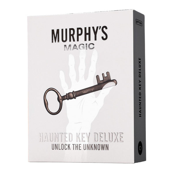 Murphy's Magic Haunted Key Deluxe - Antique-Look Haunted Skeleton Key Magic Trick Prop with Tutorial Video, Pocket Sized Close-Up Mentalism & Halloween Effect