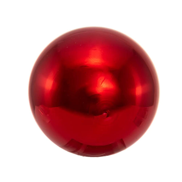 Kurt S. Adler 65MM Glass Shiny Red Ball Ornaments, 6-Piece Box