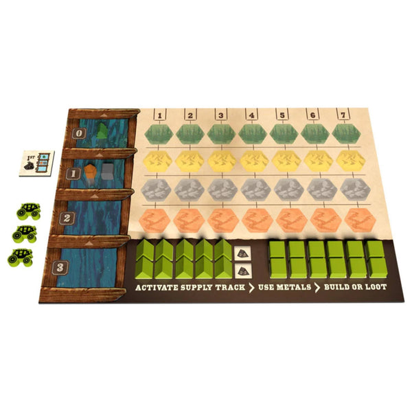 Trick Or Treat Studios Gold West CA. 1849 2nd Edition Board Game - Wild West Resource Strategy Game, Euro-Style Mancala Mechanics & Mining, Territory & Contracts Gameplay, 2-4 Players Ages 14+