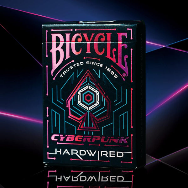 Bicycle Cyberpunk Premium Playing Cards, Poker Size Standard Index