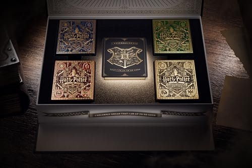 theory11 Harry Potter Box Set - Five Deck Premium Playing Cards Collection