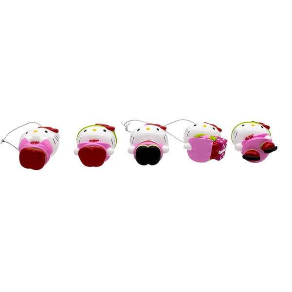 Kurt Adler 5-piece Set of Hello Kitty™ Miniature Ornaments