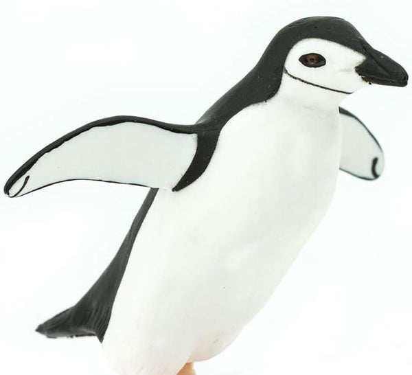Safari Ltd. Chinstrap Penguin Figurine - Hand-Painted, Lifelike 2.93" Model Figure - Educational Toy for Boys, Girls & Kids Ages 3+