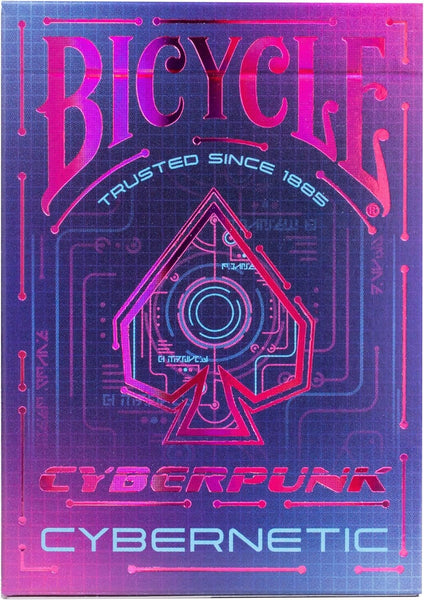 Bicycle Cyberpunk Premium Playing Cards, Poker Size Standard Index