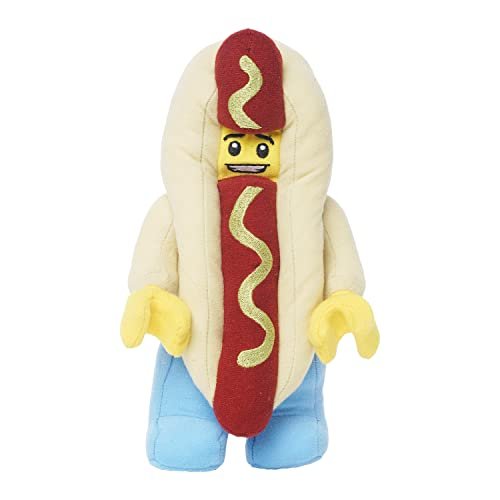 Manhattan Toy LEGO Hot Dog Guy Plush Minifigure Small, 9"