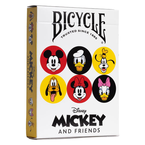 Bicycle Disney Mickey and Friends Playing Cards, Poler Size Standard Index